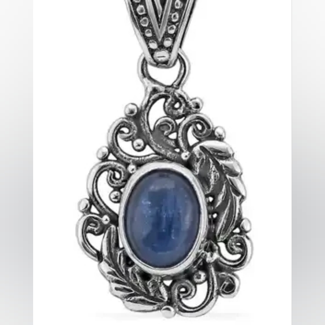 Bali Kashmir Kyanite Pendant In Sterling Silver 49$